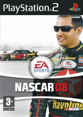 NASCAR 08 box cover front